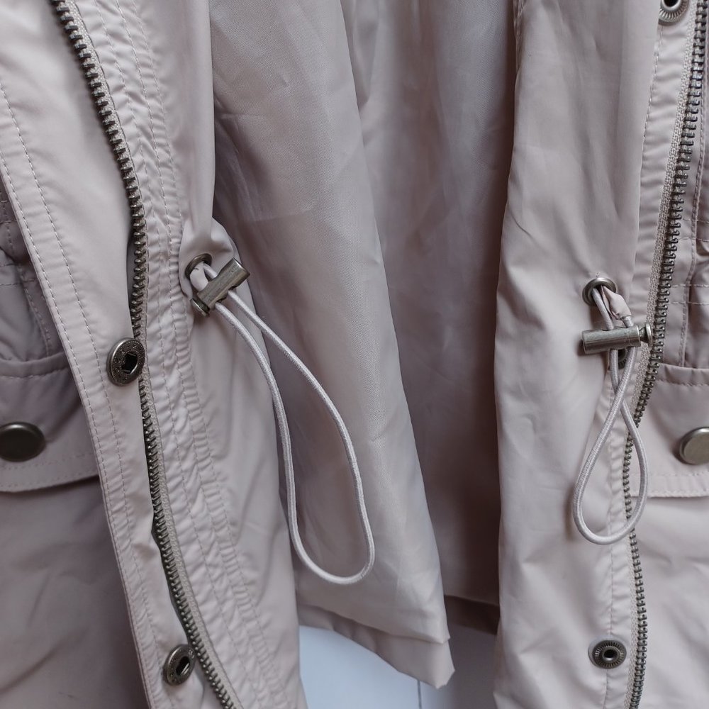 SOLD! Style & Co Lightweight Anorak Windbreaker Jacket, Tan, PXL - Picture 3 of 12